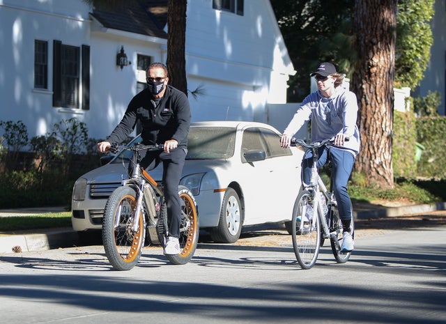 Arnold Schwarzenegger and Patrick Schwarzenegger 