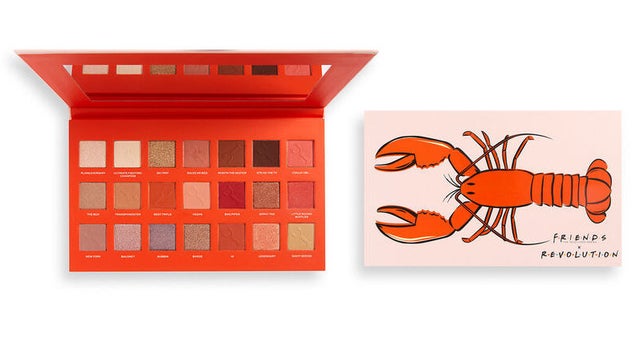 Makeup Revolution x Friends He’s Her Lobster Eyeshadow Palette