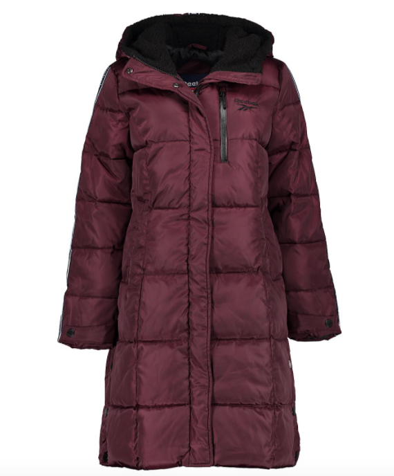 Cranberry Puffer Coat