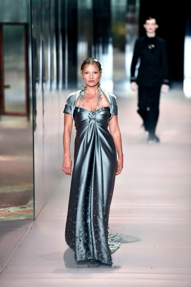 Kate Moss Walks the Runway With 18-Year-Old Daughter Lila Grace