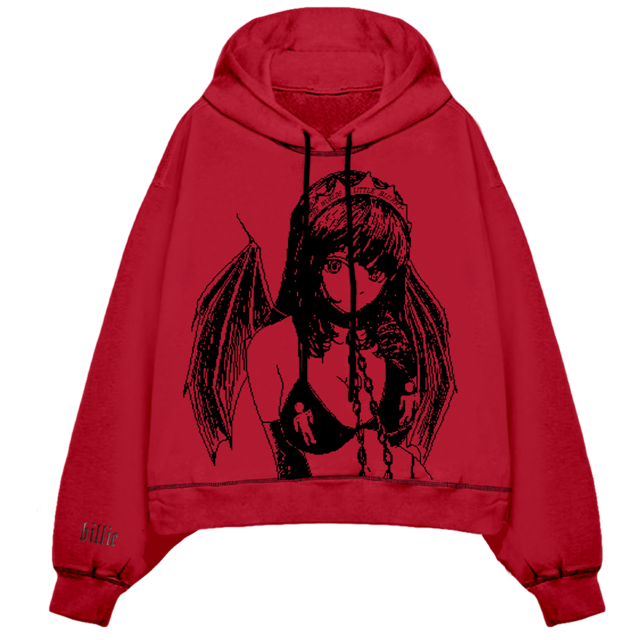 Billie Eilish Princess Blurry Hoodie