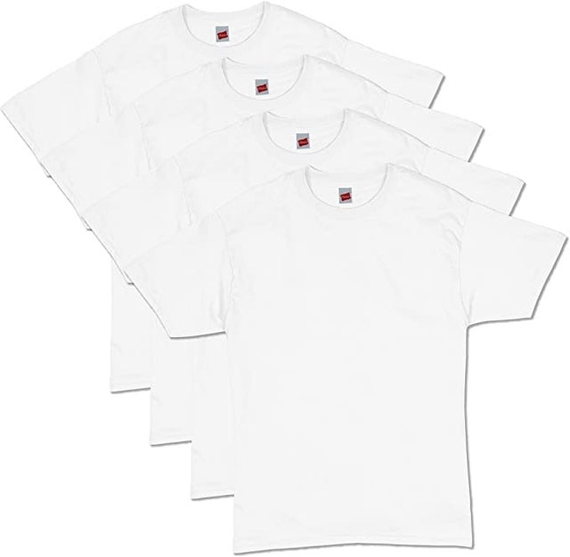 Hanes Men's 6Pk Crew Neck T-Shirt