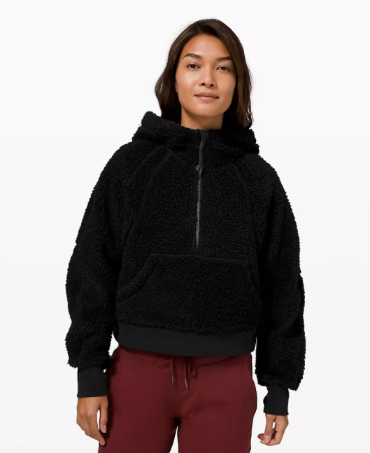 Lululemon Scuba Oversized Sherpa 1/2 Zip