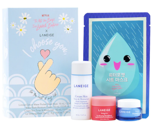 Netflix 'To All the Boys I've Loved Before' x LANEIGE I Choose You Set