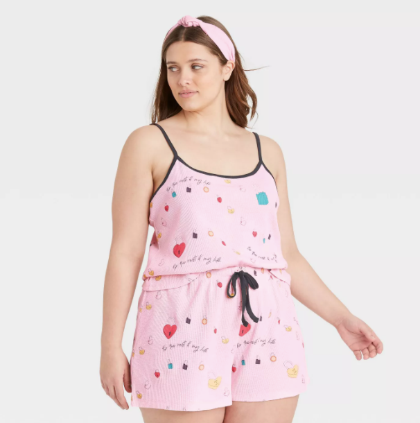 Target x Netflix 'To All the Boys I've Loved Before' 3 Locket Pajama Set