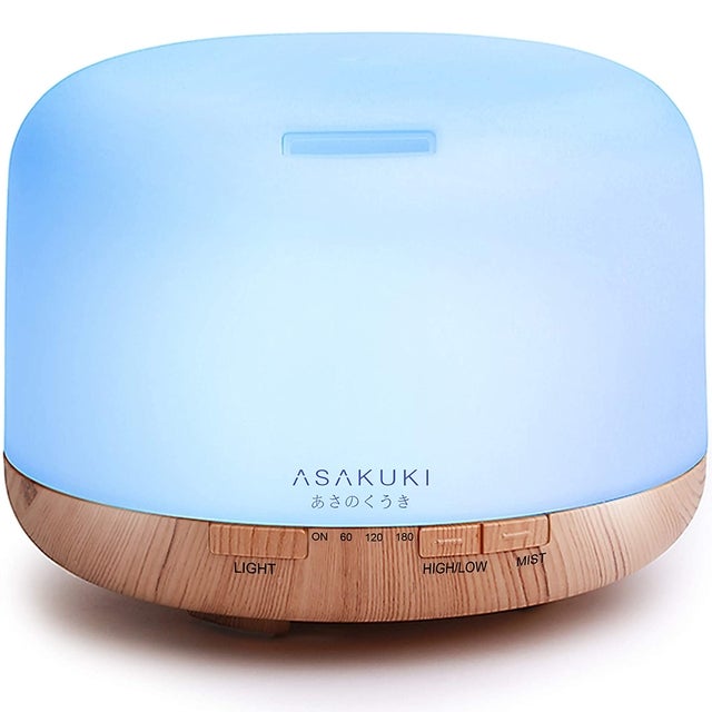 ASAKUKI 500ml Premium Essential Oil Diffuser