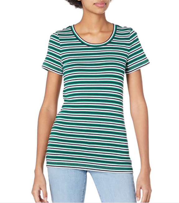 J.Crew Women's Short Sleeve T-Shirt in Stripe