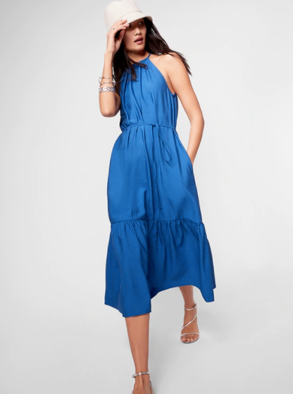 Banana Republic Halter Midi Dress