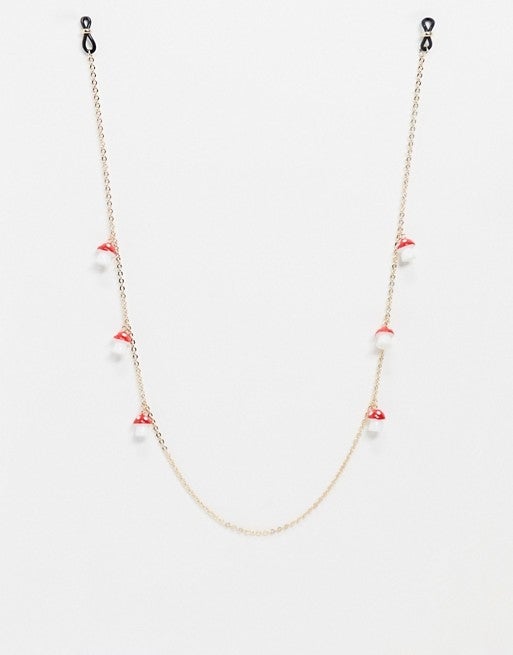 ASOS Sunglasses Chain with Mushroom Beads