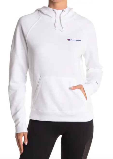 Champion Powerblend Left Chest Hoodie