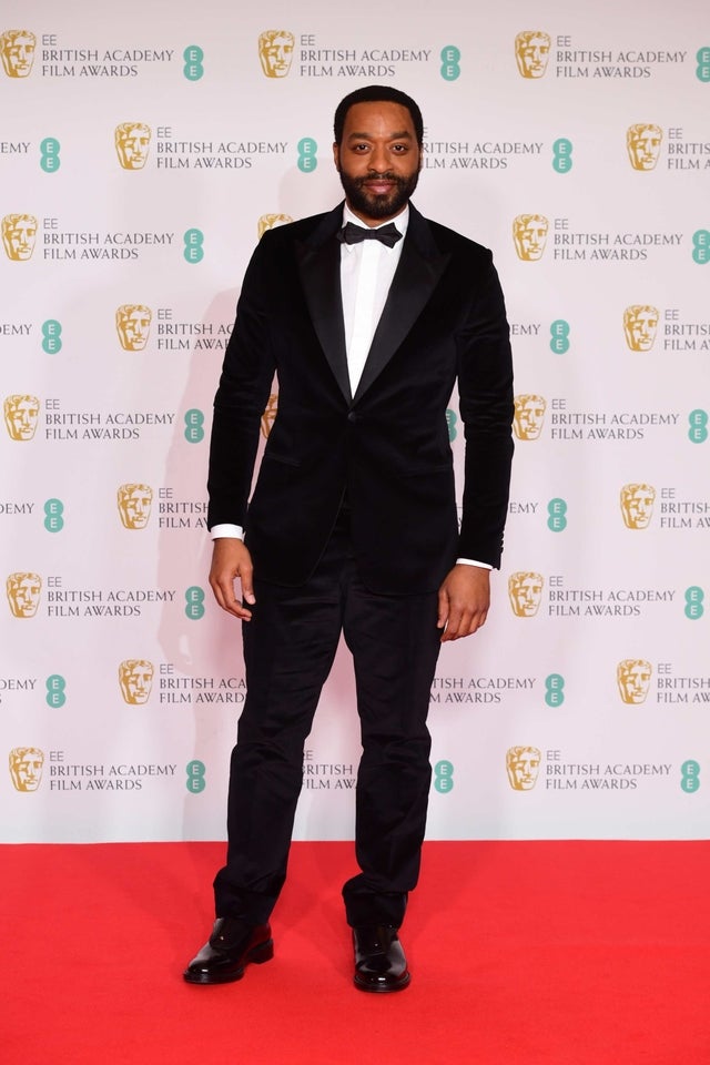 Chiwetel Ejiofor arrives for the EE BAFTA Film Awards at the Royal Albert Hall in London.