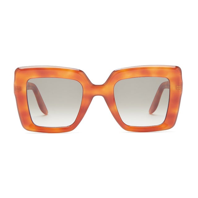 Lapima Teresa Oversized Square Acetate Sunglasses