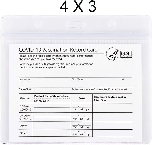 Vaccination Card Holder