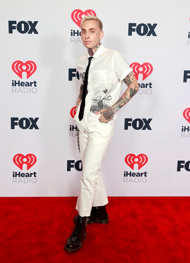 Blackbear attends the 2021 iHeartRadio Music Awards at The Dolby Theatre in Los Angeles, California, which was broadcast live on FOX on May 27, 2021. 
