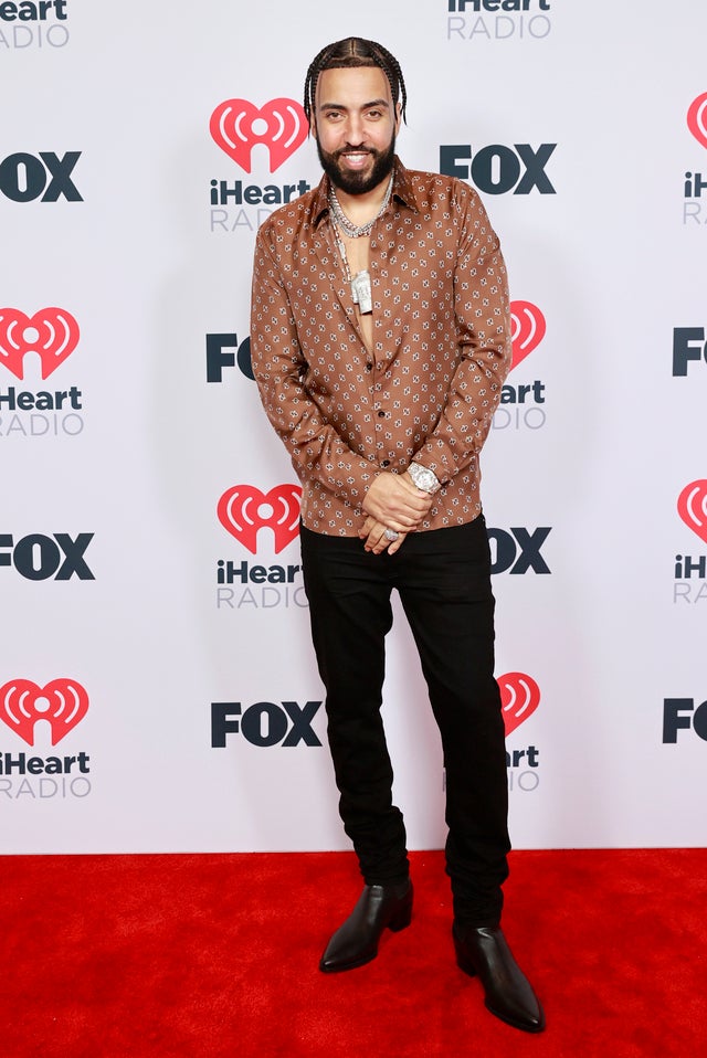  French Montana attends the 2021 iHeartRadio Music Awards at The Dolby Theatre in Los Angeles, California, which was broadcast live on FOX on May 27, 2021. 