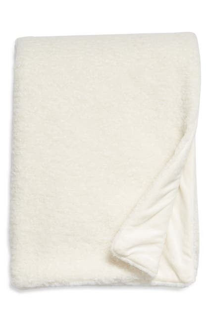 Nordstrom Teddy Faux Fur Oversize Throw Blanket