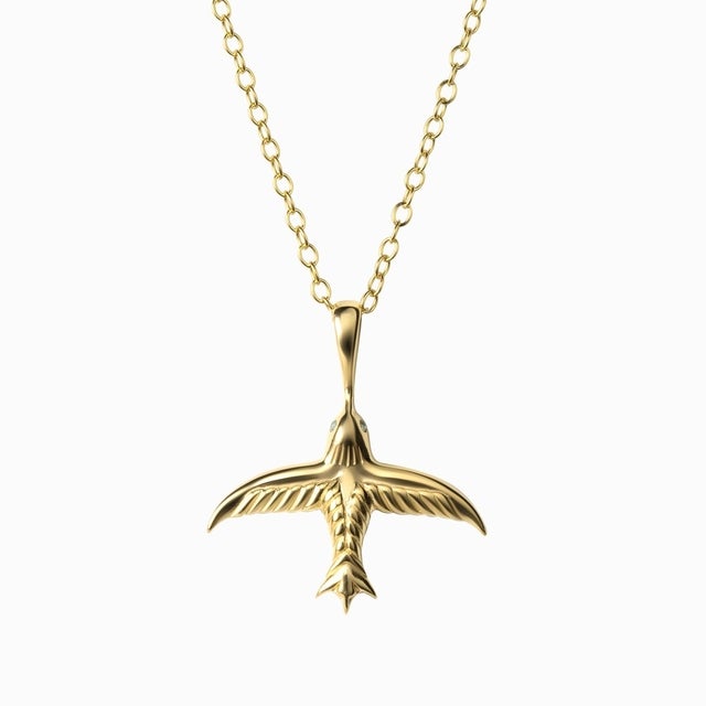 Hummingbird Charm Necklace