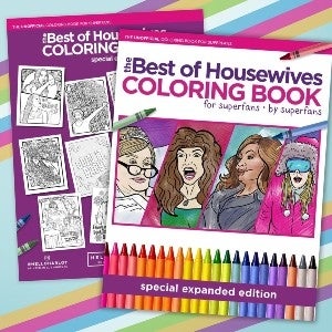 The Best of Housewives Coloring Book