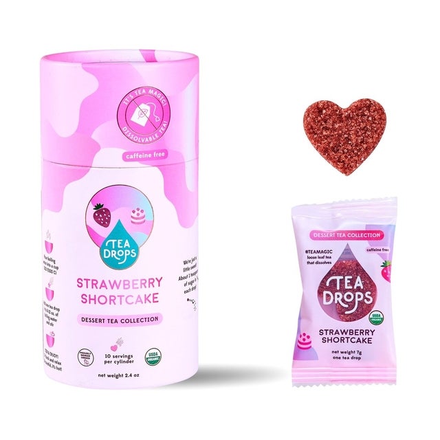 Tea Drops Strawberry Shortcake Caffeine Free Tea