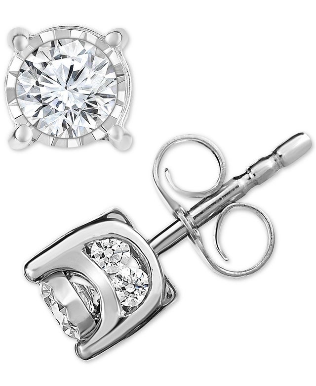 TruMiracle Diamond Stud Earrings 