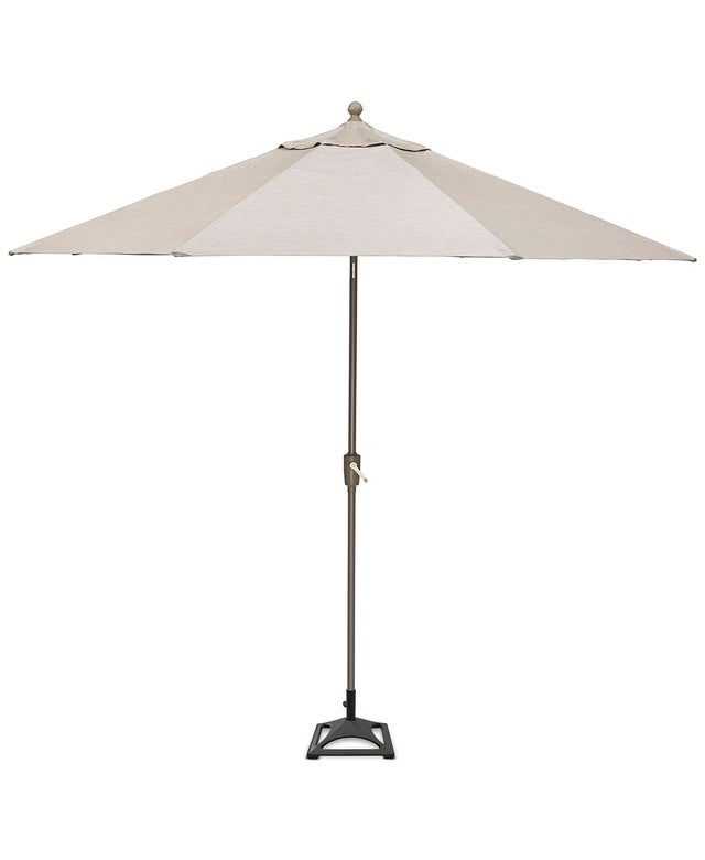 Wayland Outdoor 11' Umbrella and Base