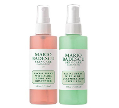 Mario Badescu Facial Spray Herbs/Rosewater and Cucumber/Green Tea (Pack of 2)