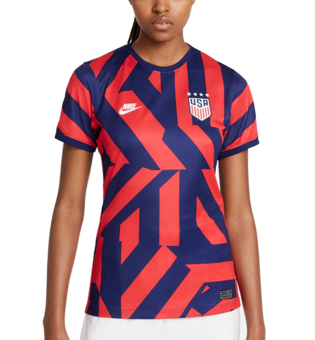 USWNT Nike Women's 2021/22 Away Breathe Stadium Replica Jersey