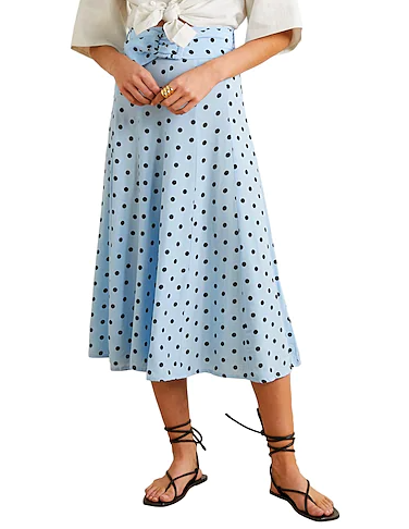 Faithfull the Brand Knee Length Skirt