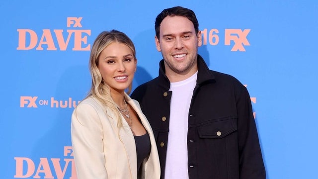 Yael Cohen Braun and Scooter Braun attend FXX, FX and Hulu's Season 2 Red Carpet Premiere Of "Dave" at The Greek Theatre on June 10, 2021 in Los Angeles, California.