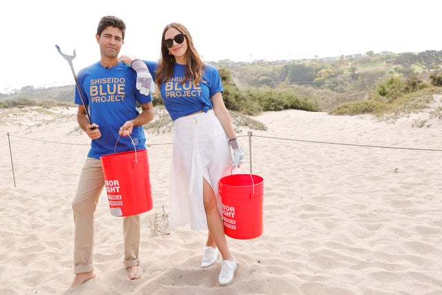 Adrian Grenier and Katharine McPhee