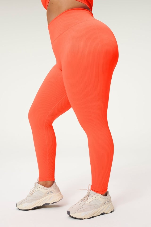 Good American Seamless Chunky Rib 7/8 Legging