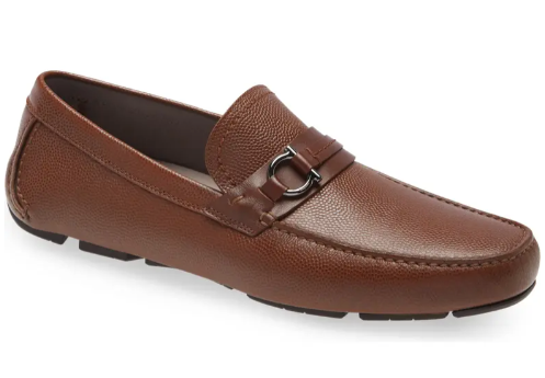 Salvatore Ferragamo Remar Minichiecco Gancio Driving Loafer