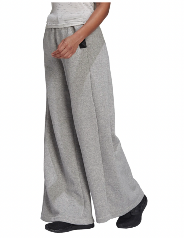 Adidas Studio Lounge Wide Leg Fleece Pants