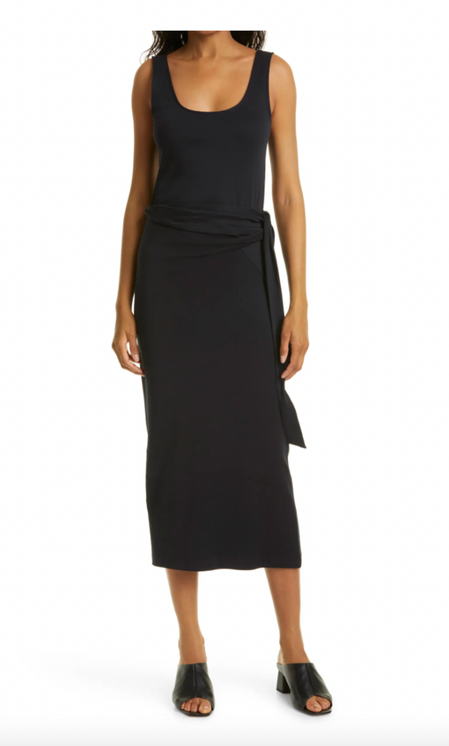 Vince Pima Cotton Sleeveless Dress