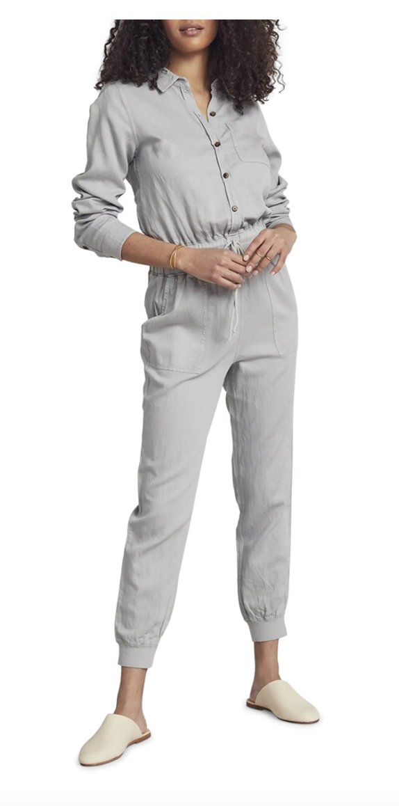 Faherty Arlie Day Long Sleeve Jumpsuit