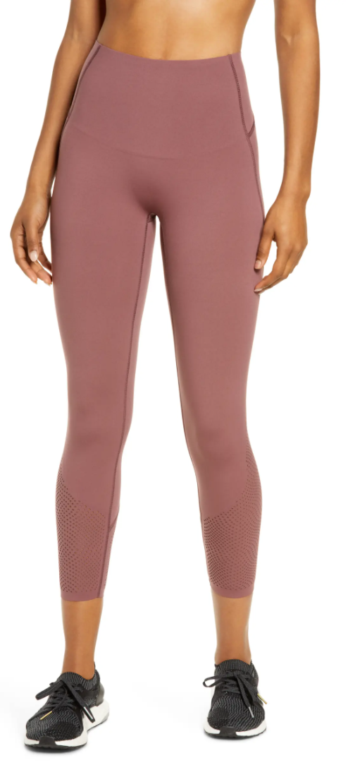 Spanx Every.Wear Laser Wave Pocket 7/8 Active Leggings