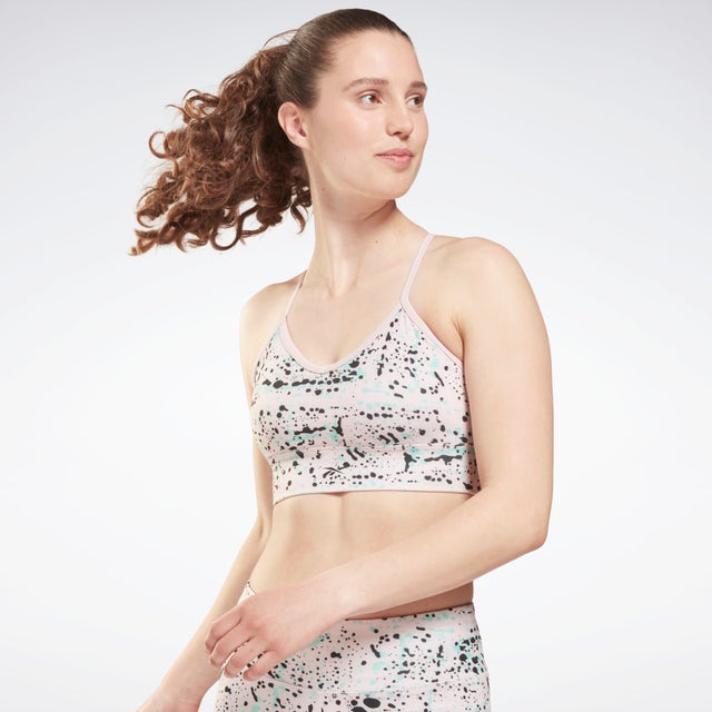 Reebok Workout Ready Printed Sports Bra