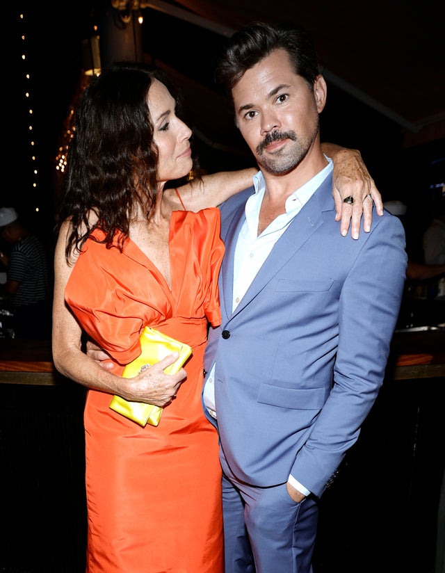 Minnie Driver and Andrew Rannells