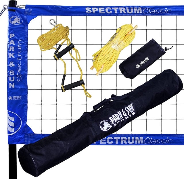 Park & Sun Sports Spectrum Classic Portable Professional Outdoor Volleyball Net System