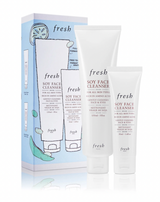 Fresh Soy Face Cleanser Set