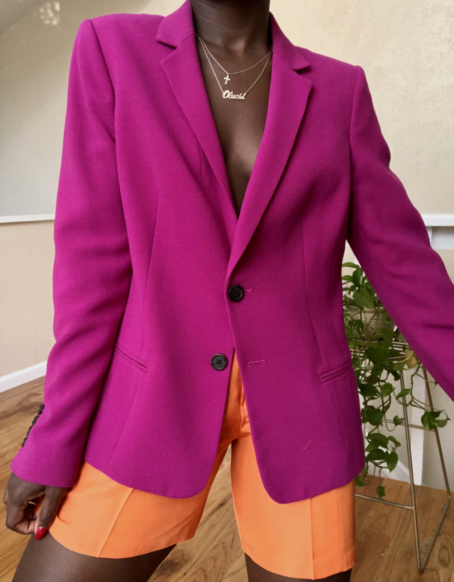 Oluchi Magenta Blazer