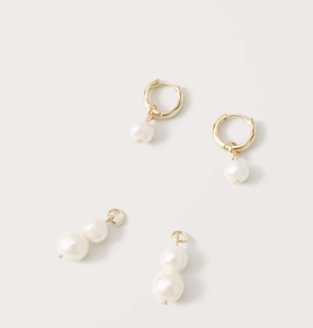 Pearl 14k Gold Earrings