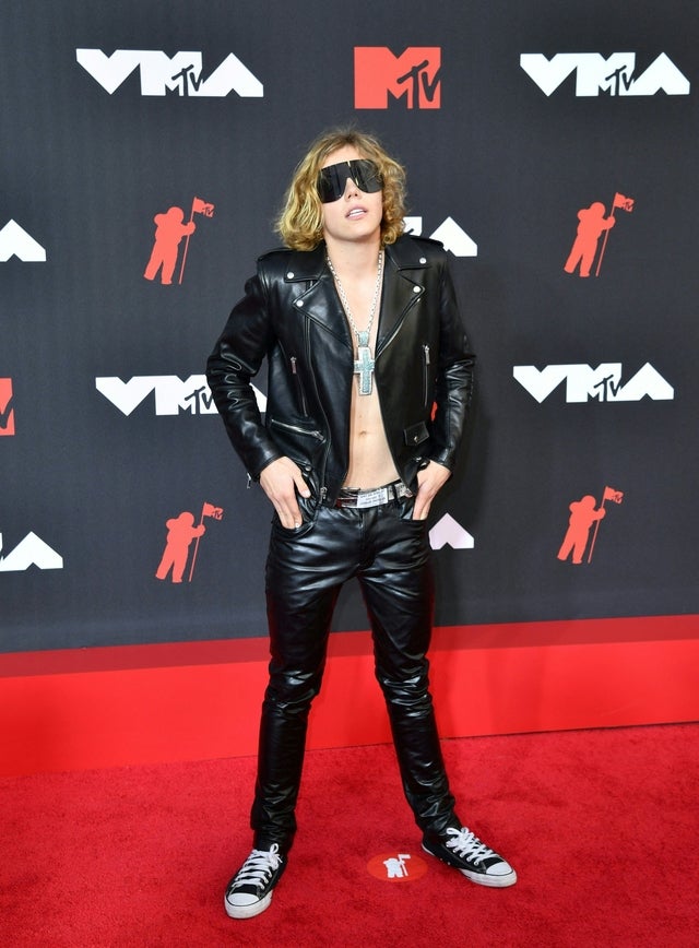 The Kid Laroi at 2021 vmas