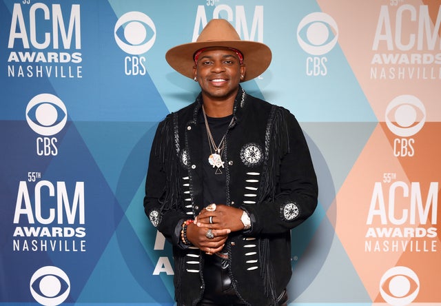 Jimmie Allen at the 55th Academy of Country Music Awards