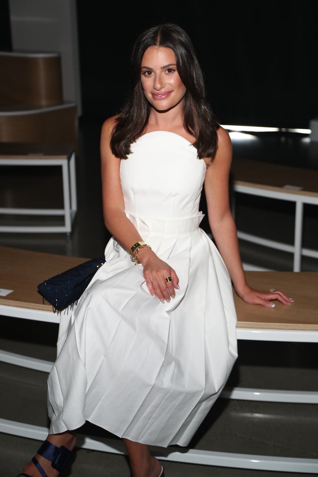 Lea Michele at nyfw