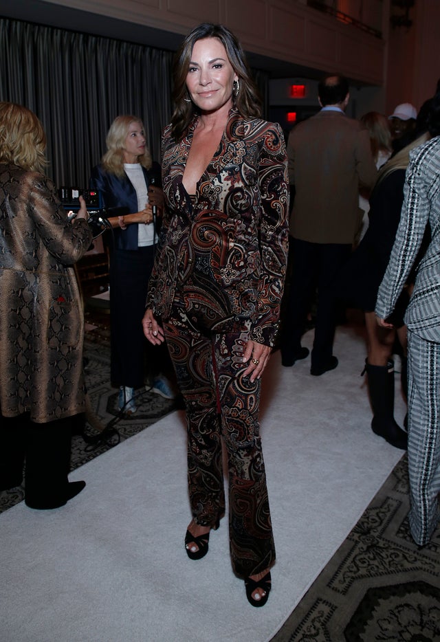 Luann De Lesseps at nyfw