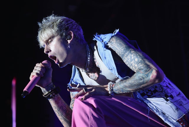 machine gun kelly on tour in nyc