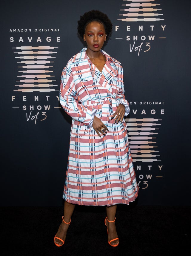 Thuso Mbedu at savage x fenty vol 3