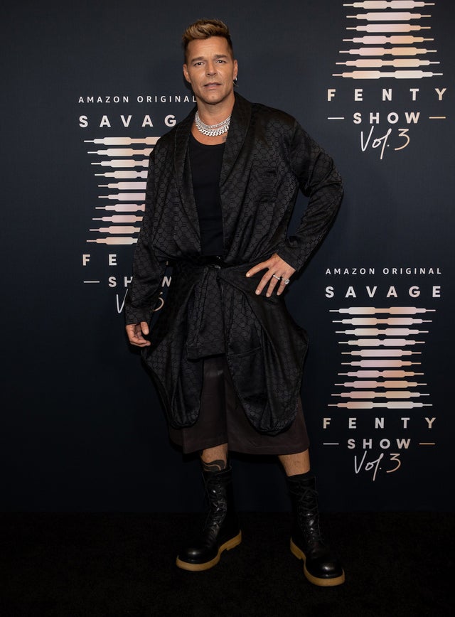 Ricky Martin at Savage x Fenty Vol 3 show