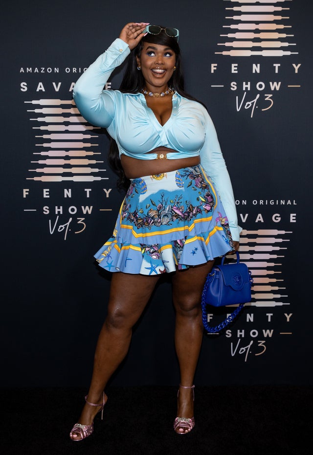 Precious Lee at Rihanna's Savage X Fenty Show Vol. 3 show